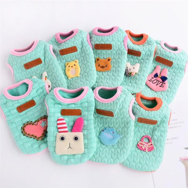 dog apparel spring autumn pet clothes puppy cat vest clothing cartoon casual t-shirt for small dogs pets puppies outfit costum
dog apparel spring autumn pet clothes puppy cat vest clothing cartoon casual t-shirt for small dogs pets puppies outfit costum