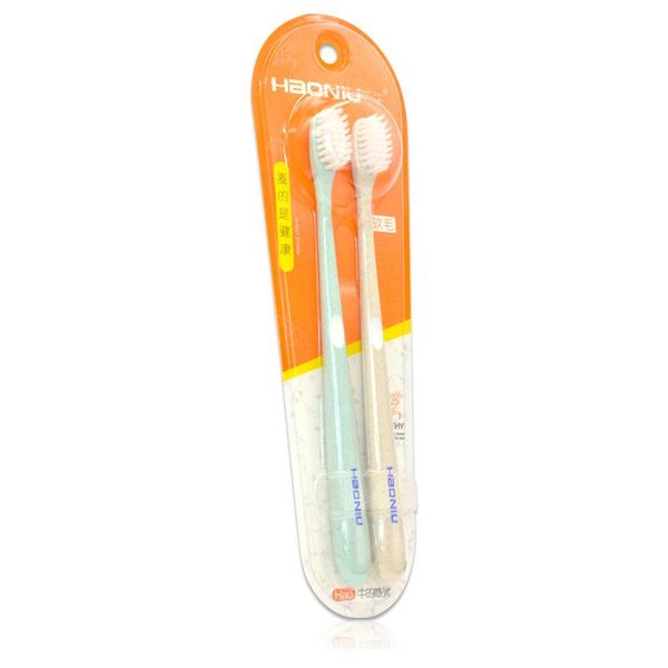 toothbrush 2pc eco friendly wheat straw creative soft soft-bristle charcoal bristle brush teeth
toothbrush 2pc eco friendly wheat straw creative soft soft-bristle charcoal bristle brush teeth