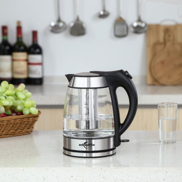 water bottles edoolffe md - 315 1.7l handheld electric glass kettle with infuser for home
water bottles edoolffe md - 315 1.7l handheld electric glass kettle with infuser for home