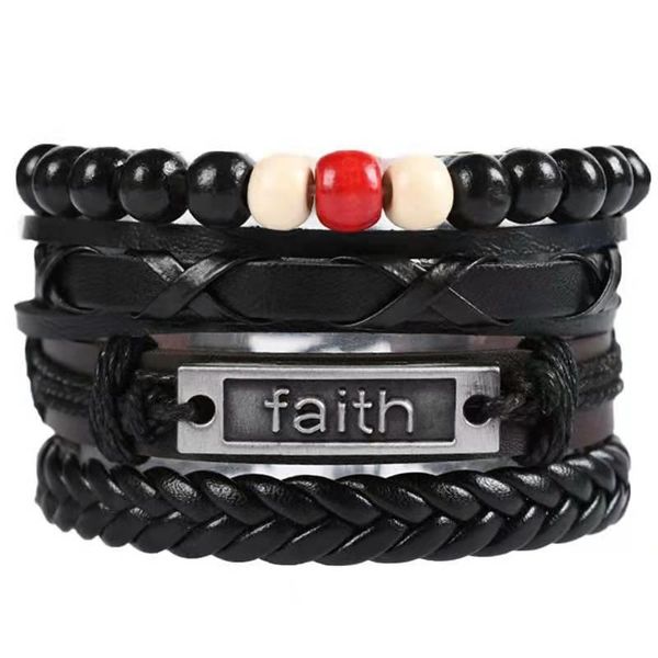 tennis 1pcs men's fashion woven leather bracelets alloy feather guitar multilayer wide wrap jewelry bracelet ethnic tribal wristbands, Golden;silver
tennis 1pcs men's fashion woven leather bracelets alloy feather guitar multilayer wide wrap jewelry bracelet ethnic tribal wristbands, Golden;silver