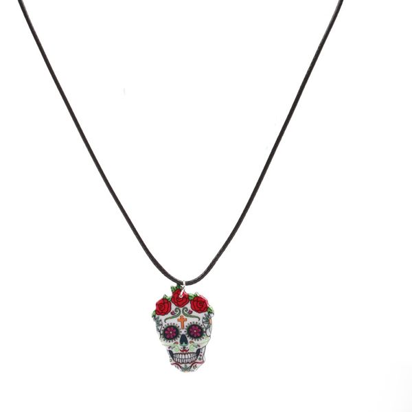 HalloweenRose skull pattern Electroplating Necklace With Pendant High Quality Fashion Leisure Gift Anniversary Party, Silver
HalloweenRose skull pattern Electroplating Necklace With Pendant High Quality Fashion Leisure Gift Anniversary Party, Silver