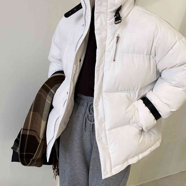 women's down & parkas short round neck cotton woman's coat 2021 winter long solid sleeve casual oversize er jacket, Black
women's down & parkas short round neck cotton woman's coat 2021 winter long solid sleeve casual oversize er jacket, Black