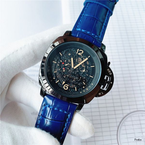 2021 luxury watches five stitches all the dials work mens quartz watch pane brand clock leather strap fashion round shape leisure style, Slivery;brown
2021 luxury watches five stitches all the dials work mens quartz watch pane brand clock leather strap fashion round shape leisure style, Slivery;brown