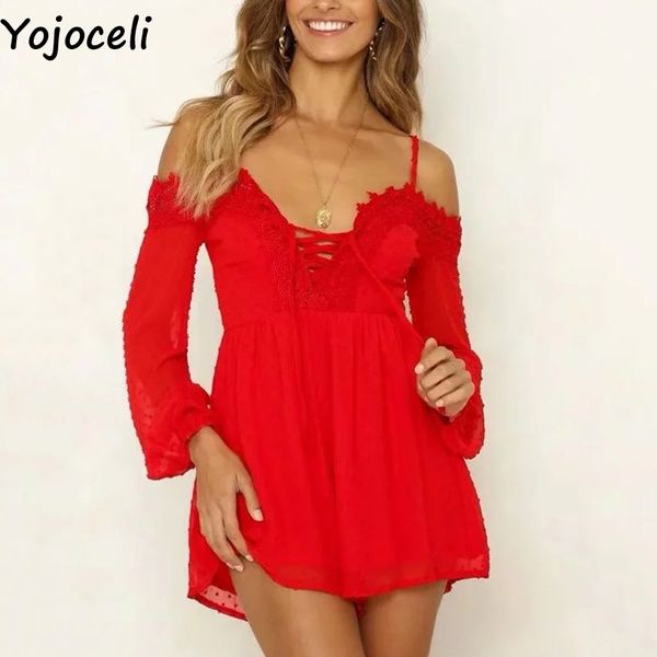 2011yojoceli white lace elegant jumpsuit romper dot chiffon party lace up playsuit women romper autumn short casual overalls, Black;white
2011yojoceli white lace elegant jumpsuit romper dot chiffon party lace up playsuit women romper autumn short casual overalls, Black;white