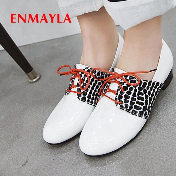 dress shoes enmayla 2021 arrival basic med women mary janes patent leather round toe casual size 34-43 ly2550, Black
dress shoes enmayla 2021 arrival basic med women mary janes patent leather round toe casual size 34-43 ly2550, Black