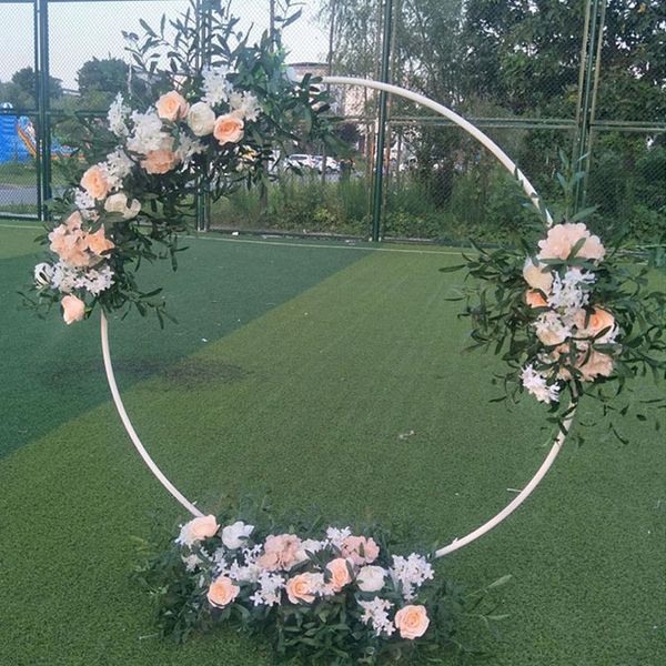 party decoration thicken wedding arch round ring iron decorative backdrop lawn silk artificial flower row stand wall
party decoration thicken wedding arch round ring iron decorative backdrop lawn silk artificial flower row stand wall