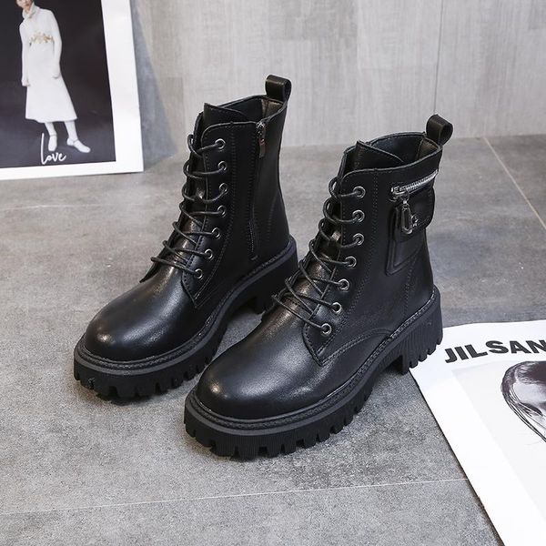 boots autumn women black brown platform ankle casual booties round toe women's shoes botas mujer 2021
boots autumn women black brown platform ankle casual booties round toe women's shoes botas mujer 2021