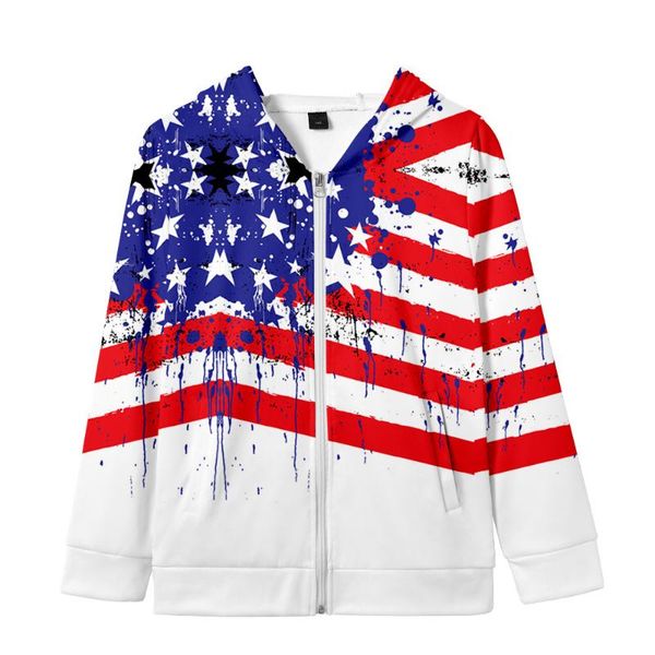 men's hoodies & sweatshirts 3d full print hoodie sweater zipper foreign trade hooded coat, american independence day digital printing, Black
men's hoodies & sweatshirts 3d full print hoodie sweater zipper foreign trade hooded coat, american independence day digital printing, Black