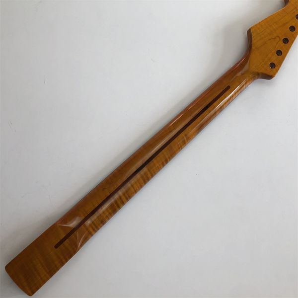 diy flame maple electric guitar neck 22 fret 25.5 inch rosewood fingerboard dot inlay gloss
diy flame maple electric guitar neck 22 fret 25.5 inch rosewood fingerboard dot inlay gloss