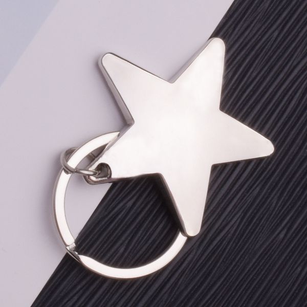 10pieces/lot cs star keychain keyring zinc alloy star shaped keychains metal keyrings five pointed star shaped key chain, Silver
10pieces/lot cs star keychain keyring zinc alloy star shaped keychains metal keyrings five pointed star shaped key chain, Silver