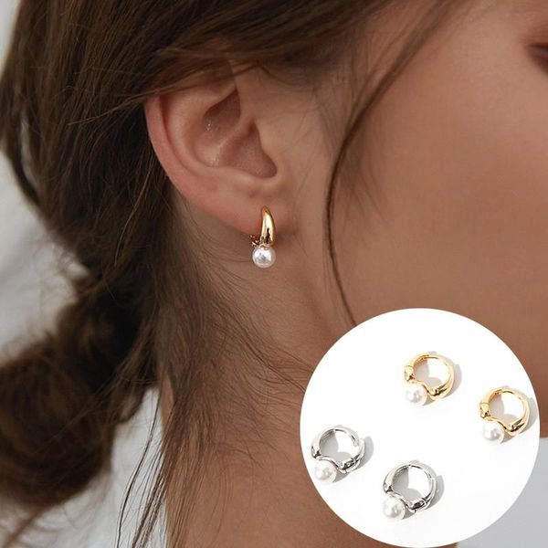 hoop & huggie cute pearl studs small earrings for women gold silver color eardrop minimalist huggies hoops, Golden;silver
hoop & huggie cute pearl studs small earrings for women gold silver color eardrop minimalist huggies hoops, Golden;silver