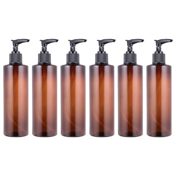 storage bottles & jars 6pcs 250ml press pump bottle travel subpackging refillable brown (random head color)
storage bottles & jars 6pcs 250ml press pump bottle travel subpackging refillable brown (random head color)