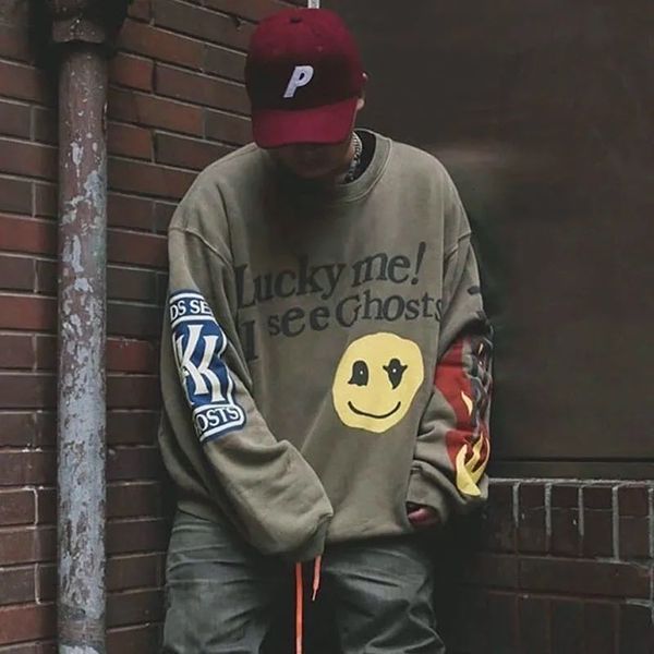 women's hoodies & sweatshirts shirt smiley face pullover letter print streetwear hoodie hip hop plus cashmere crew neck sweatshirt fema, Black
women's hoodies & sweatshirts shirt smiley face pullover letter print streetwear hoodie hip hop plus cashmere crew neck sweatshirt fema, Black