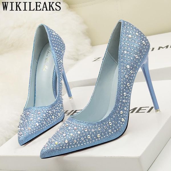 dress shoes crystal woman elegant fashion 2021 glitter rhinestone heels pumps women extreme high designer, Black
dress shoes crystal woman elegant fashion 2021 glitter rhinestone heels pumps women extreme high designer, Black
