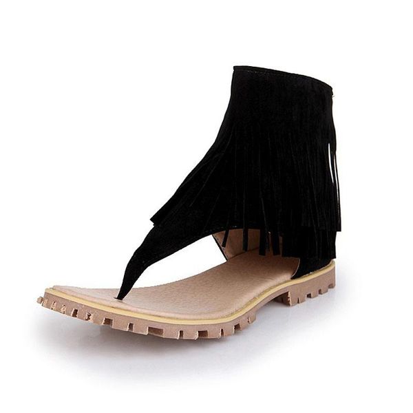 women's flat sandals flip flops summer shoes tassels casual woman big size sandalias ladies beach eu26-62 wsh1122 slippers, Black
women's flat sandals flip flops summer shoes tassels casual woman big size sandalias ladies beach eu26-62 wsh1122 slippers, Black