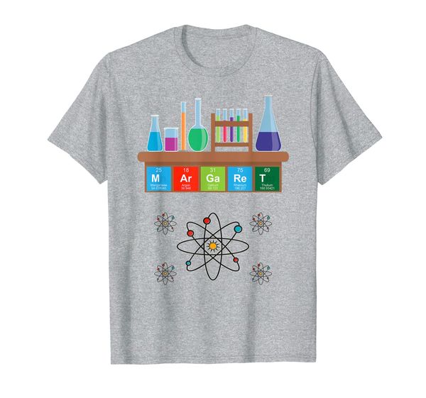 margaret shirt, science joke shirt, gift for scientists, White;black