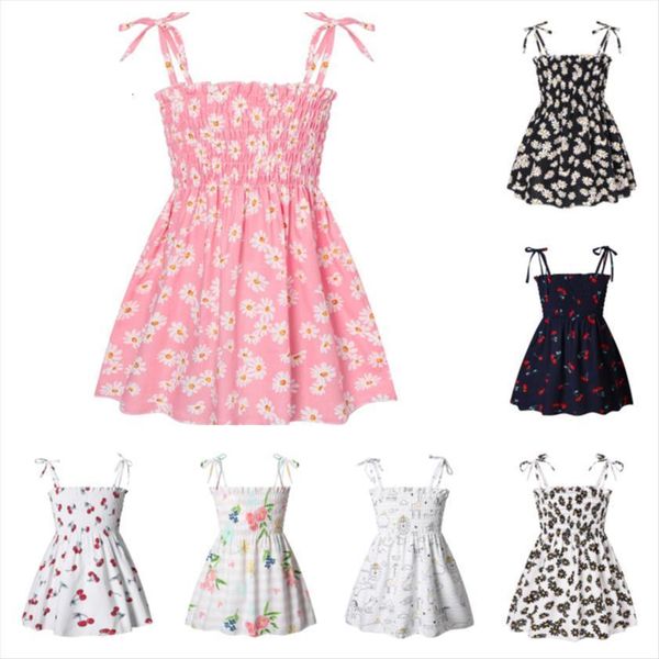 2 6 years girls girl dress kids summer sleeveless strap princess cotton flower print children clothes casual sundress, Red;yellow
2 6 years girls girl dress kids summer sleeveless strap princess cotton flower print children clothes casual sundress, Red;yellow