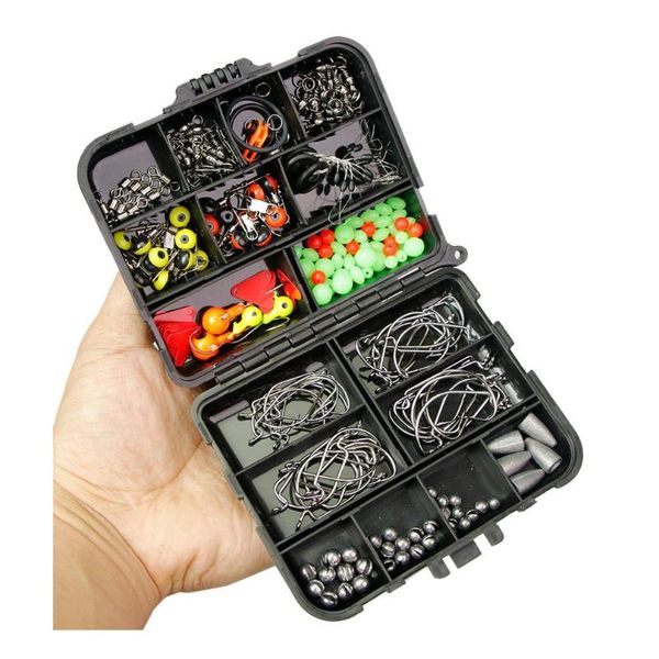 fishing accessories 205 pcs luya set small durable tools box hook accessory strong for angling 
fishing accessories 205 pcs luya set small durable tools box hook accessory strong for angling