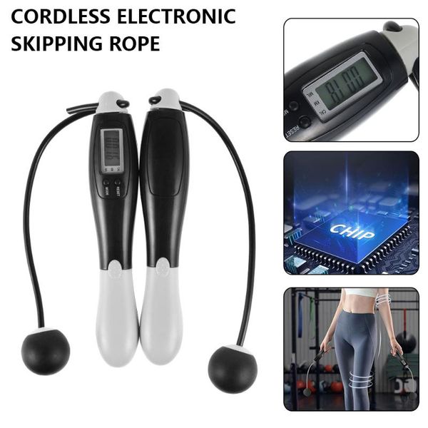 pair cordless electronic skipping rope jump ropes smart digital wireless skip calorie consumption fitness exercise
pair cordless electronic skipping rope jump ropes smart digital wireless skip calorie consumption fitness exercise
