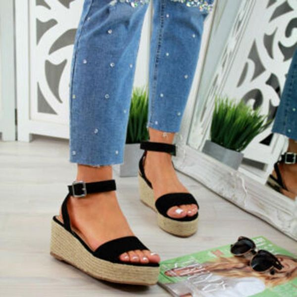 summer gladiator sandals 2021 fashion peep toe beach shoes women strap platform sandal wedges flats casual woman woven flat flop, Black
summer gladiator sandals 2021 fashion peep toe beach shoes women strap platform sandal wedges flats casual woman woven flat flop, Black
