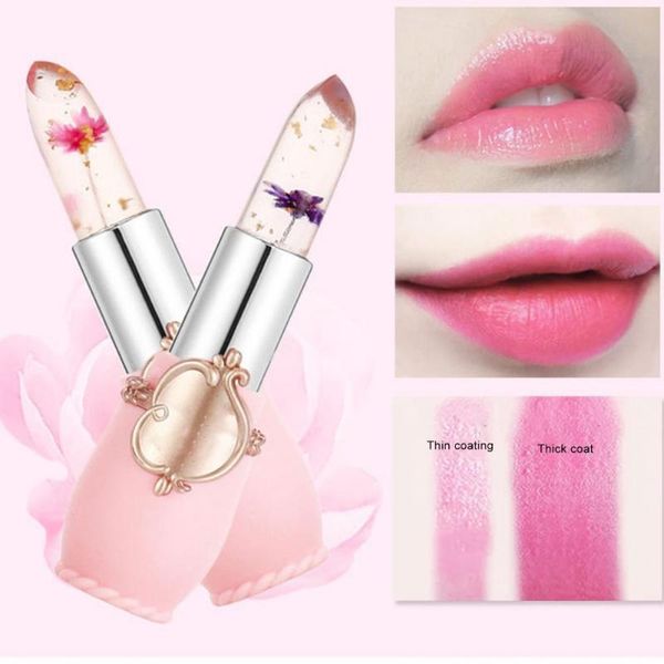 lip gloss moisturizer transparent jelly flower lipstick temperature color change waterproof makeup cosmetic tool 
lip gloss moisturizer transparent jelly flower lipstick temperature color change waterproof makeup cosmetic tool