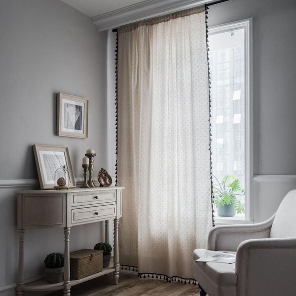 curtain & drapes white daisies print partition with lace tassel thickened cotton linen semi-shading fabric rod pocket processing
curtain & drapes white daisies print partition with lace tassel thickened cotton linen semi-shading fabric rod pocket processing