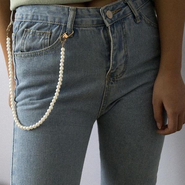 belts fashion personality slim pearl gold chain belt european and american imitation pearls tassel pendant waist 047, Black;brown
belts fashion personality slim pearl gold chain belt european and american imitation pearls tassel pendant waist 047, Black;brown