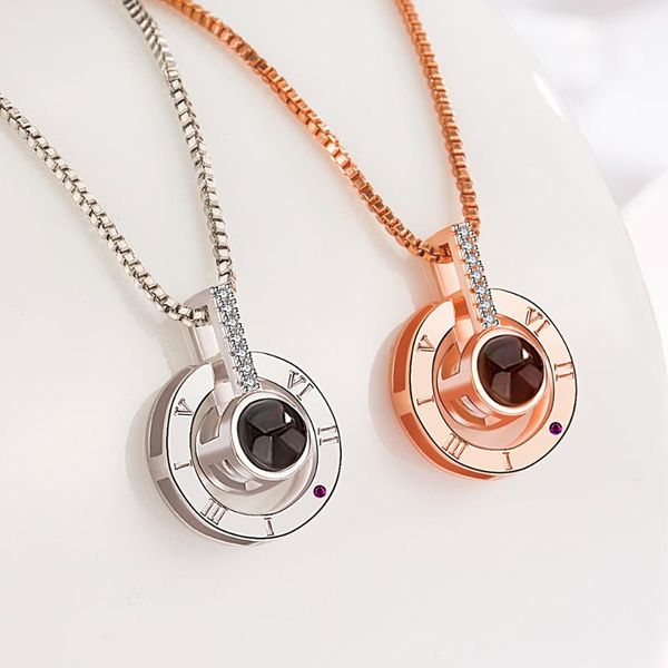 chains s925 silver woman fashion jewelry crystal zircon rose gold pendant necklace length 45cm
chains s925 silver woman fashion jewelry crystal zircon rose gold pendant necklace length 45cm