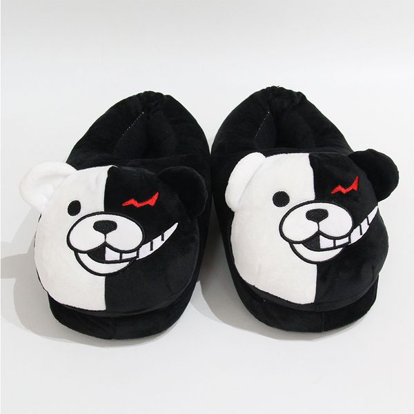 2022 plush soft slippers women men monokuma kigurumis black white anime bear home shoes cartoon cute house slipper big size 42
2022 plush soft slippers women men monokuma kigurumis black white anime bear home shoes cartoon cute house slipper big size 42