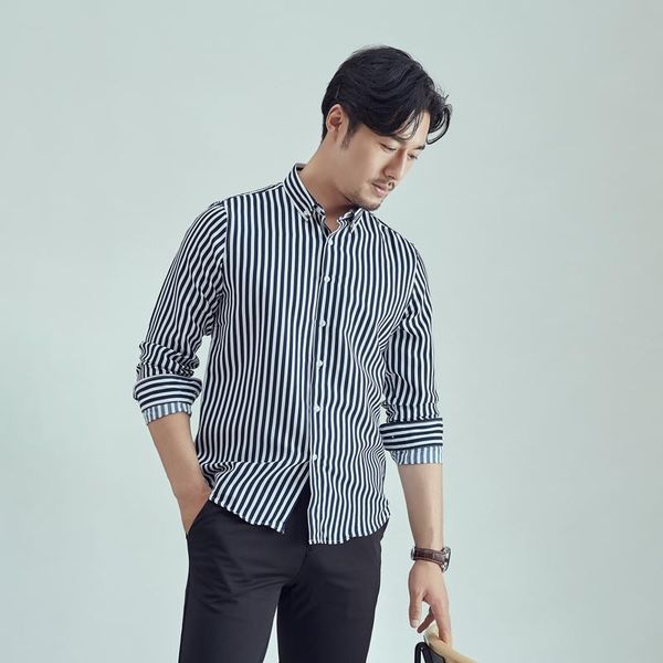 men's dress shirts casual shirt long sleeve luxury button up silk cotton slim fit hand sewing fashion no ironing western design, White;black
men's dress shirts casual shirt long sleeve luxury button up silk cotton slim fit hand sewing fashion no ironing western design, White;black
