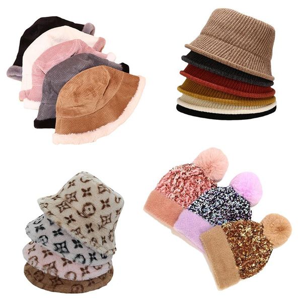 wide brim hats 2021 winter bucket for women multi style thickened warm panama hat velvet furly knitting sequins corduroy fisherman cap, Blue;gray
wide brim hats 2021 winter bucket for women multi style thickened warm panama hat velvet furly knitting sequins corduroy fisherman cap, Blue;gray