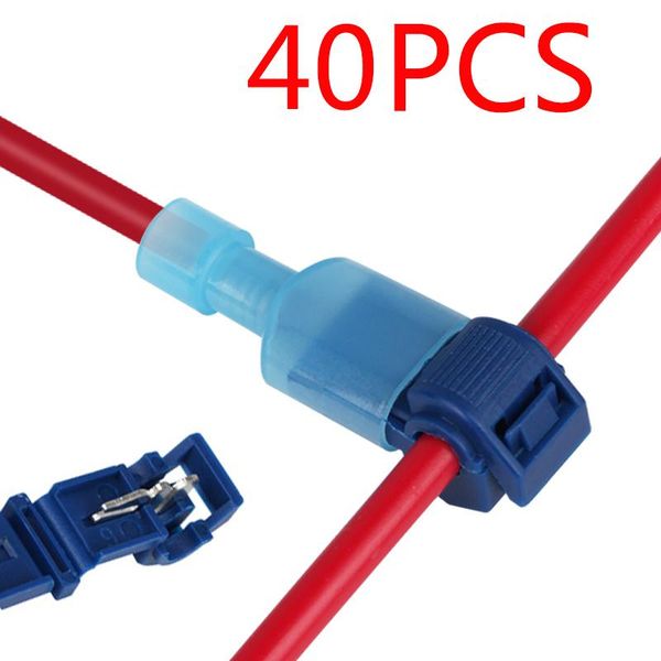 professional hand tool sets 20/40pcs t-tap wire connectors quick electrical cable snap splice lock terminals crimp set
professional hand tool sets 20/40pcs t-tap wire connectors quick electrical cable snap splice lock terminals crimp set