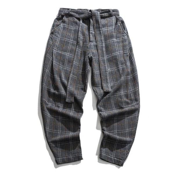 men's pants autumn/winter casual straight leg loose chinese style woolen harem breeches, Black
men's pants autumn/winter casual straight leg loose chinese style woolen harem breeches, Black