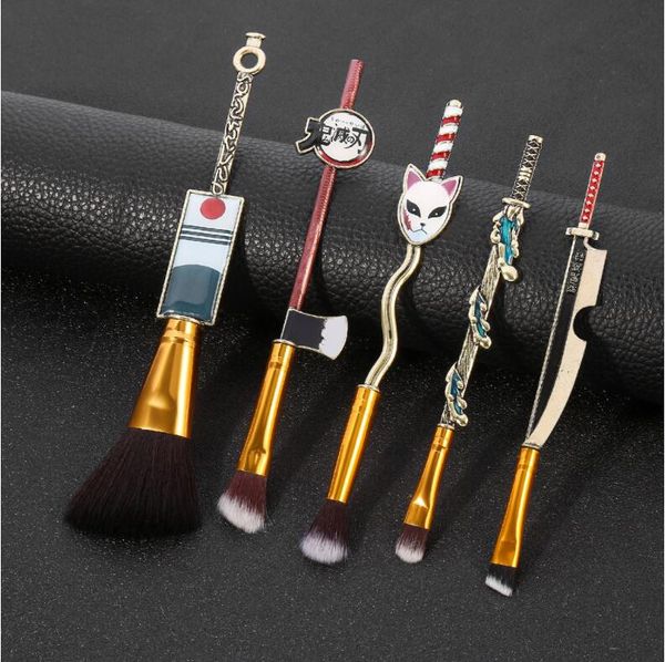 anime demon slayer makeup brush set - 5pcs cosmetic peripheral kimetsu no yaiba cosplay gift kit for women
anime demon slayer makeup brush set - 5pcs cosmetic peripheral kimetsu no yaiba cosplay gift kit for women