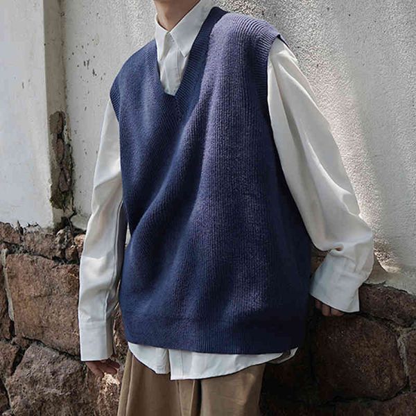 men's sweaters legible sweater vest casual winter collar v mesh male pullovers loose sleeveless fit man uv6d, White;black
men's sweaters legible sweater vest casual winter collar v mesh male pullovers loose sleeveless fit man uv6d, White;black