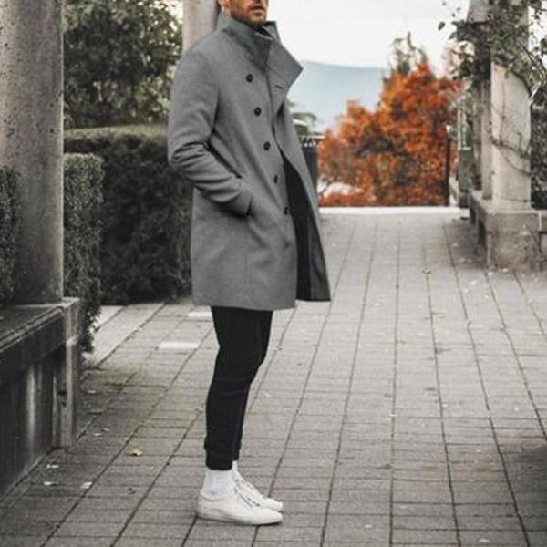 men's wool & blends fashion men slim woolen coat simple stand collar single-breasted european black jacket cardigan oversize windbreake
men's wool & blends fashion men slim woolen coat simple stand collar single-breasted european black jacket cardigan oversize windbreake
