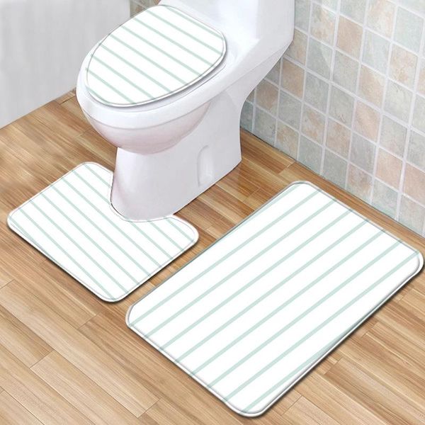 bath mats white stripes toilet three-piece floor mat door carpet non-slip bathroom carpets seat cover decor
bath mats white stripes toilet three-piece floor mat door carpet non-slip bathroom carpets seat cover decor