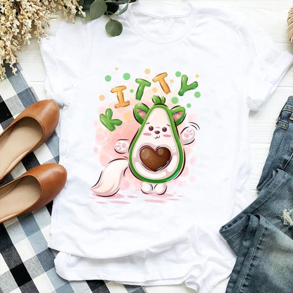 and women lady cartoon avocado mens t shirts womens cat style fashion short sleeve ladies clothes female graphic, White;black
and women lady cartoon avocado mens t shirts womens cat style fashion short sleeve ladies clothes female graphic, White;black
