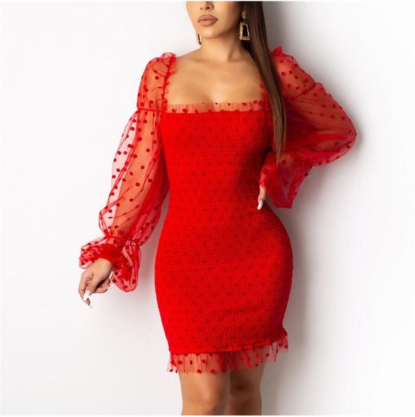 casual dresses fashion women mesh puff long sleeve bodycon mini dress elegant ruffles bandage party club ladies streetwear, Black;gray
casual dresses fashion women mesh puff long sleeve bodycon mini dress elegant ruffles bandage party club ladies streetwear, Black;gray