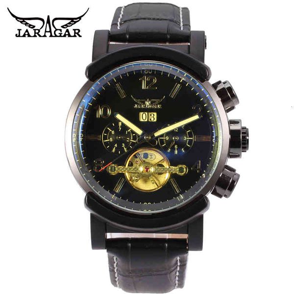 jaragar 2021 lederen waterdicht business casual horloge merk kalender luxe transparante mechanische sport heren, Slivery;brown
jaragar 2021 lederen waterdicht business casual horloge merk kalender luxe transparante mechanische sport heren, Slivery;brown