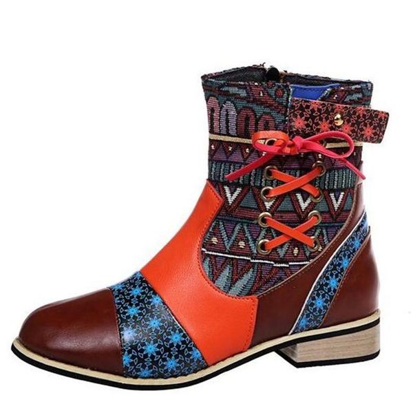 boots large size platform women's autumn winter style casual womens shoes fashionable comfortable female bottom riding, Black