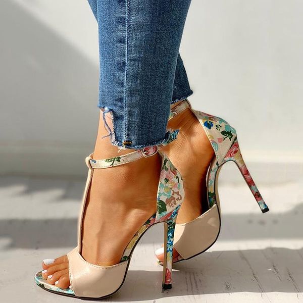 women t-strap floral print sandals summer fashion super high heels open toe gladiator shoes woman party pumps embroider, Black
women t-strap floral print sandals summer fashion super high heels open toe gladiator shoes woman party pumps embroider, Black