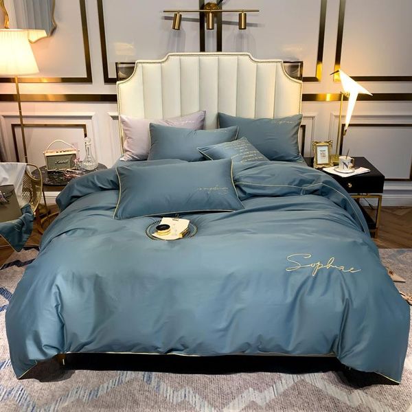 bedding sets luxury 100% cotton set king sizes 4pcs green simple wedding bed duvet cover bedsheet pillowcase birthday gifts
bedding sets luxury 100% cotton set king sizes 4pcs green simple wedding bed duvet cover bedsheet pillowcase birthday gifts