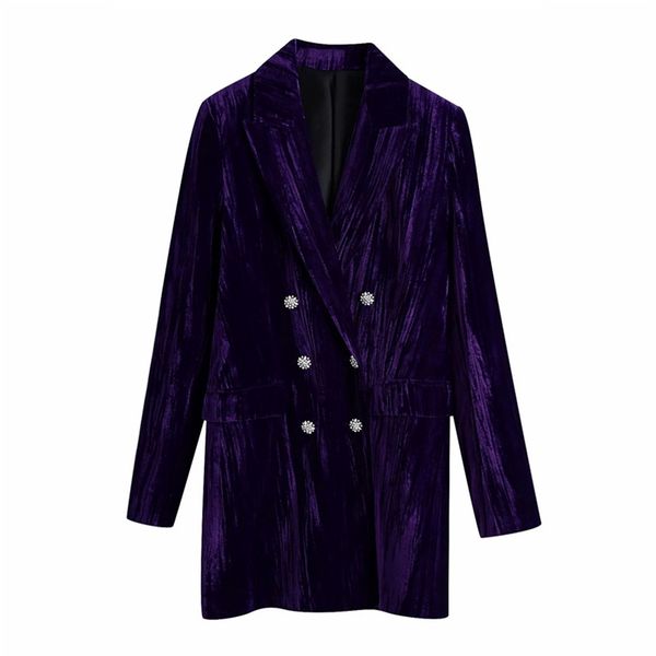 women vintage autumn velvet blazers coats double breasted solid street female elegant blazer suits outerwear clothes bb2967 210513, White;black
women vintage autumn velvet blazers coats double breasted solid street female elegant blazer suits outerwear clothes bb2967 210513, White;black