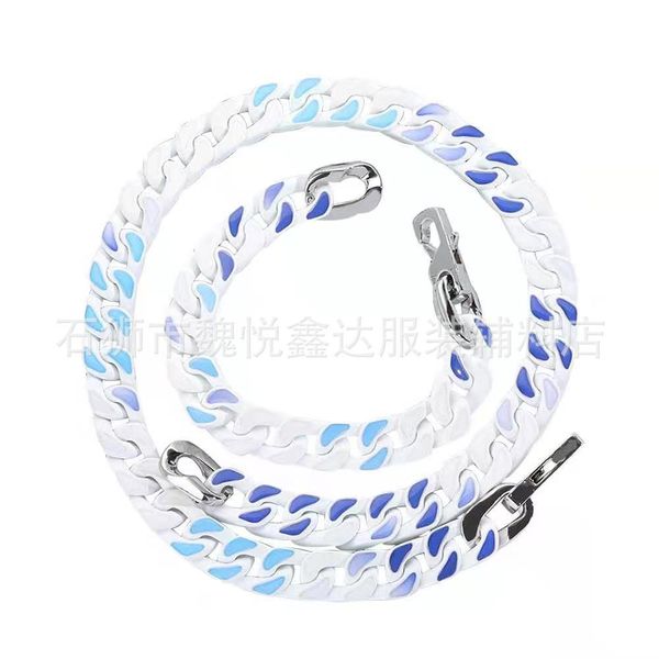 classic crosin ch hip hop necklace cuba chain colorful mosaic necklace fashion personality
classic crosin ch hip hop necklace cuba chain colorful mosaic necklace fashion personality