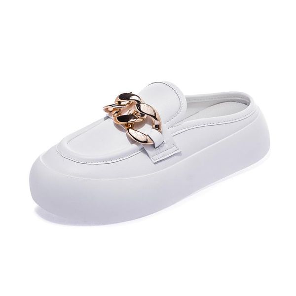slippers semi-slipper female sandal 2021 fashion baotou small white slipper summer outdoor, Black
slippers semi-slipper female sandal 2021 fashion baotou small white slipper summer outdoor, Black