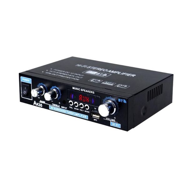 soundbar ak35 bluetooth-compatible hifi stereo audio power dual channel amp with usb tf rca aux input + remote
soundbar ak35 bluetooth-compatible hifi stereo audio power dual channel amp with usb tf rca aux input + remote