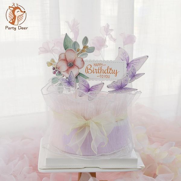 sweet colourful flower butterfly happy birthday cake er wedding bride dessert decoration for party lovely gifts other festive & supplies
sweet colourful flower butterfly happy birthday cake er wedding bride dessert decoration for party lovely gifts other festive & supplies
