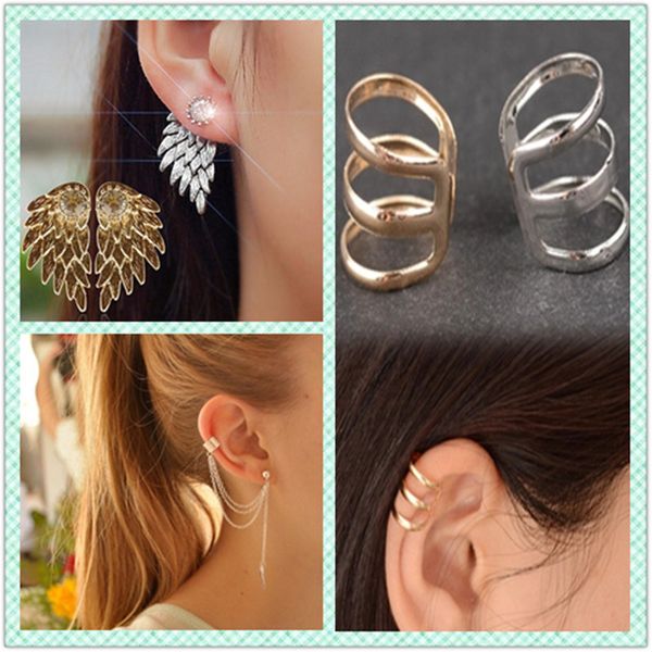 new women punk temptation crystal fashion imitation pearl crystal flower leaf heart arch angel wing earring jewelry geometric, Golden;silver
new women punk temptation crystal fashion imitation pearl crystal flower leaf heart arch angel wing earring jewelry geometric, Golden;silver