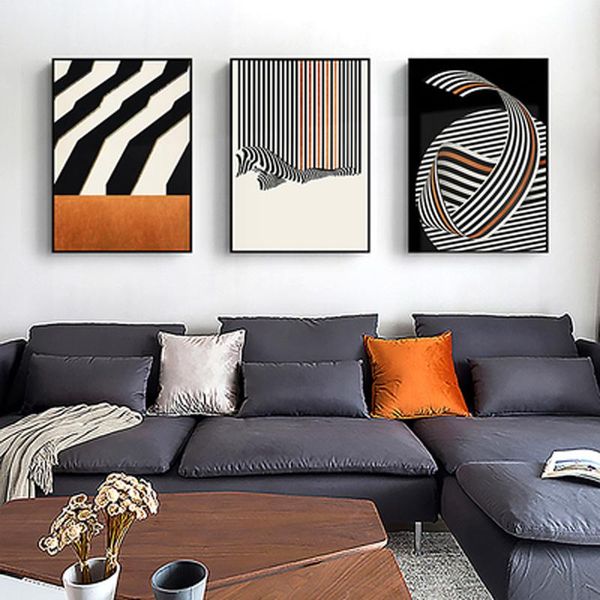 paintings stripes modern minimalist orange abstract line decorative painting black and white gray style studio mural
paintings stripes modern minimalist orange abstract line decorative painting black and white gray style studio mural
